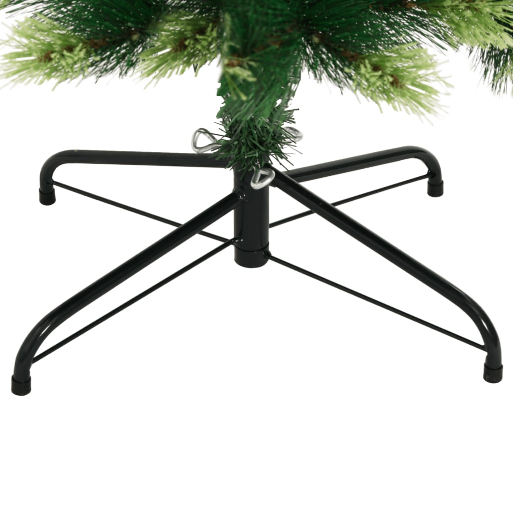 Artificial christmas tree with christmas tree base hinged - 180 cm, 1, base - number 6.