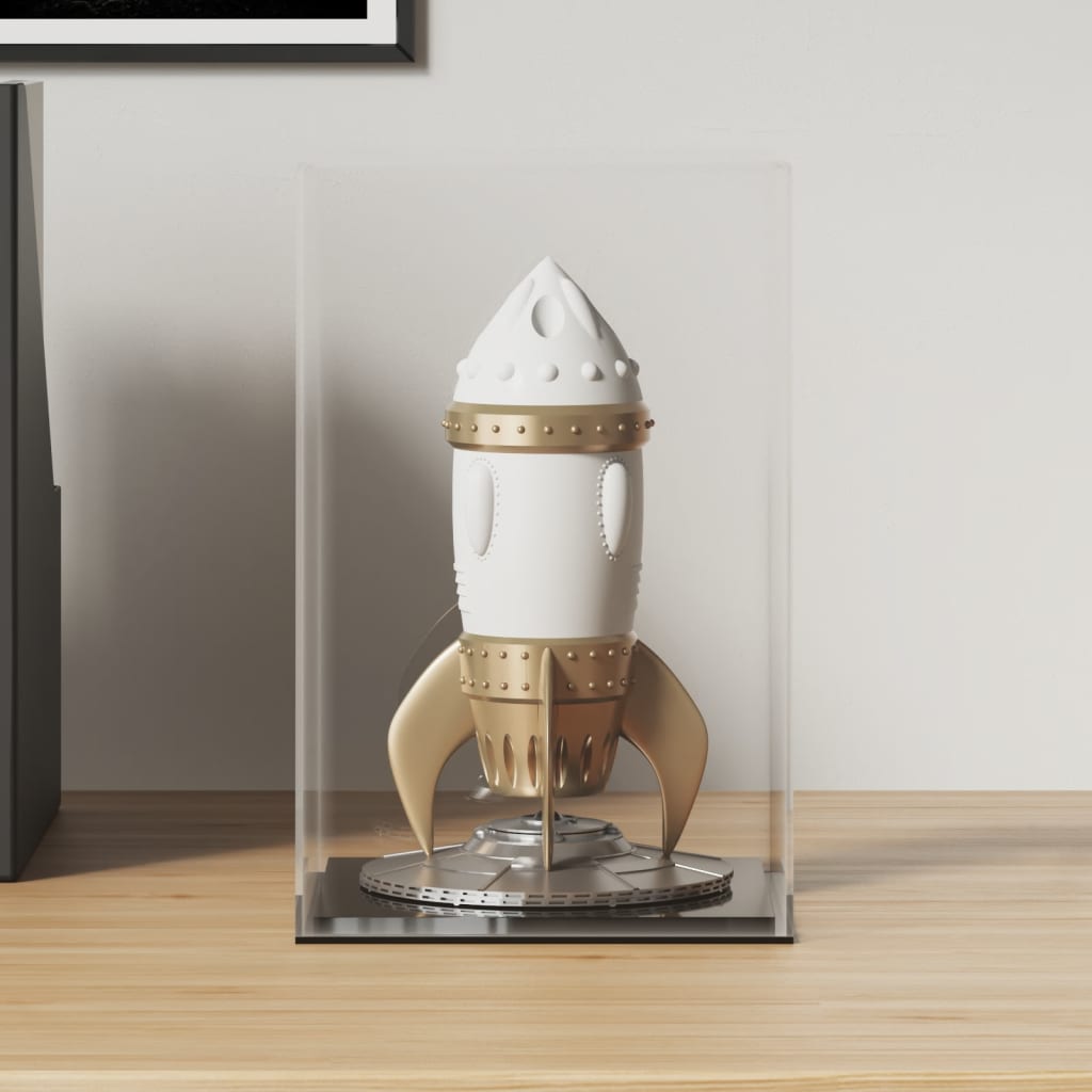 Vitrina akril prozirna - 14 x 14 x 22 cm - number 1.