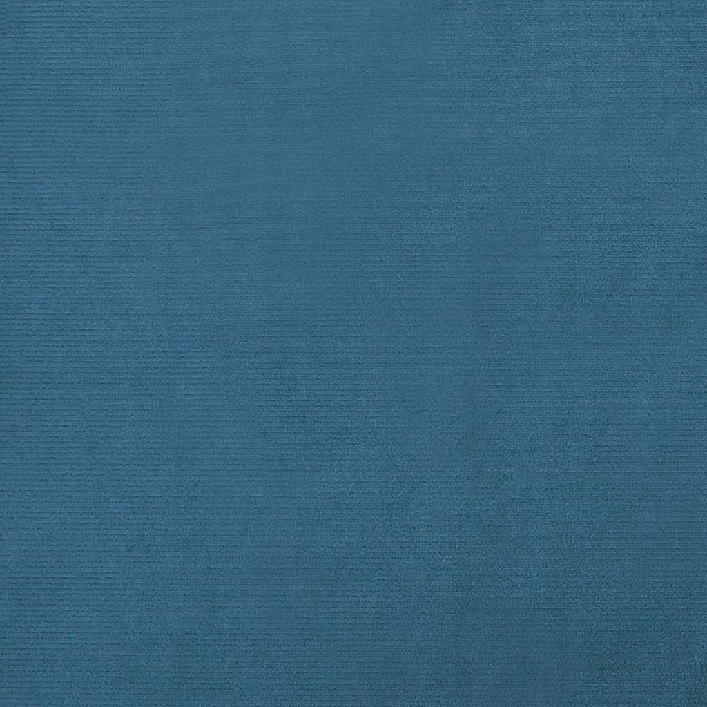 Sofa til børn 70x45x26,5 cm fløjl - blå, 70 x 45 x 26.5 cm - number 6.