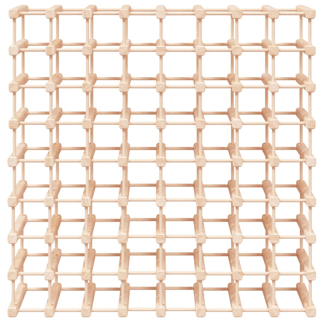 Stalak za vino za 72 boce 90,5x23x90,5 cm puna borovina - number 3.