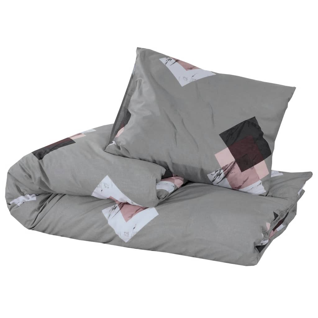 Bedding 200x200 cm cotton gray - multicolor, 200 x 200 cm + 50 x 75 cm, 2, 1 - number 3.