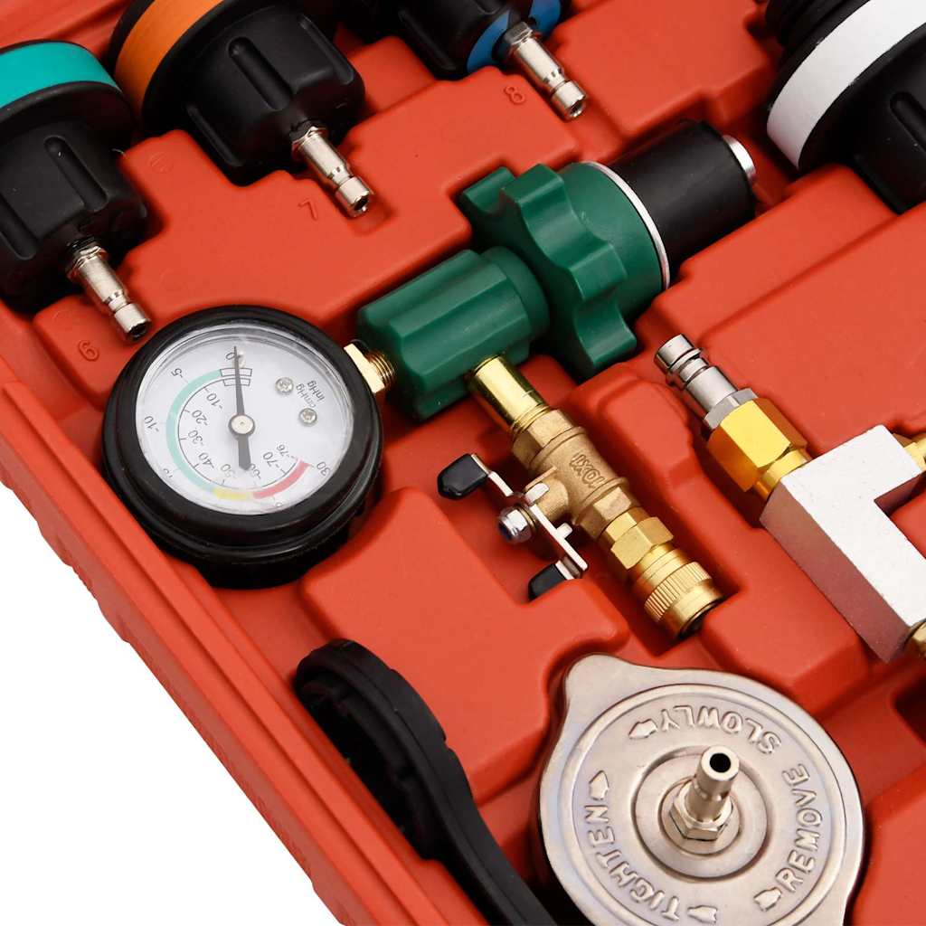 Kit de test pour pression de refroidissement 52x40,5x9,5 cm rouge - number 6.