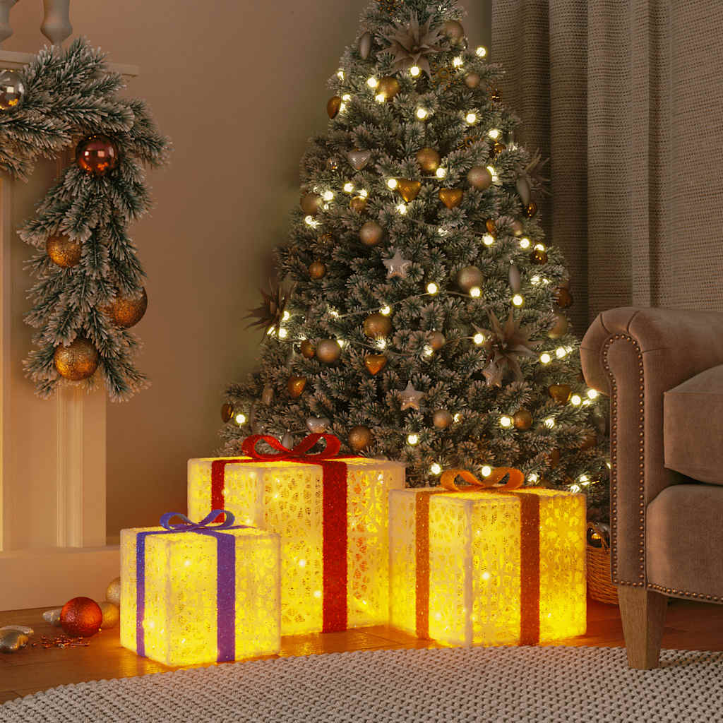 Luminous christmas gifts pc. 64 leds warm white light - white, 3, 1 - number 1.