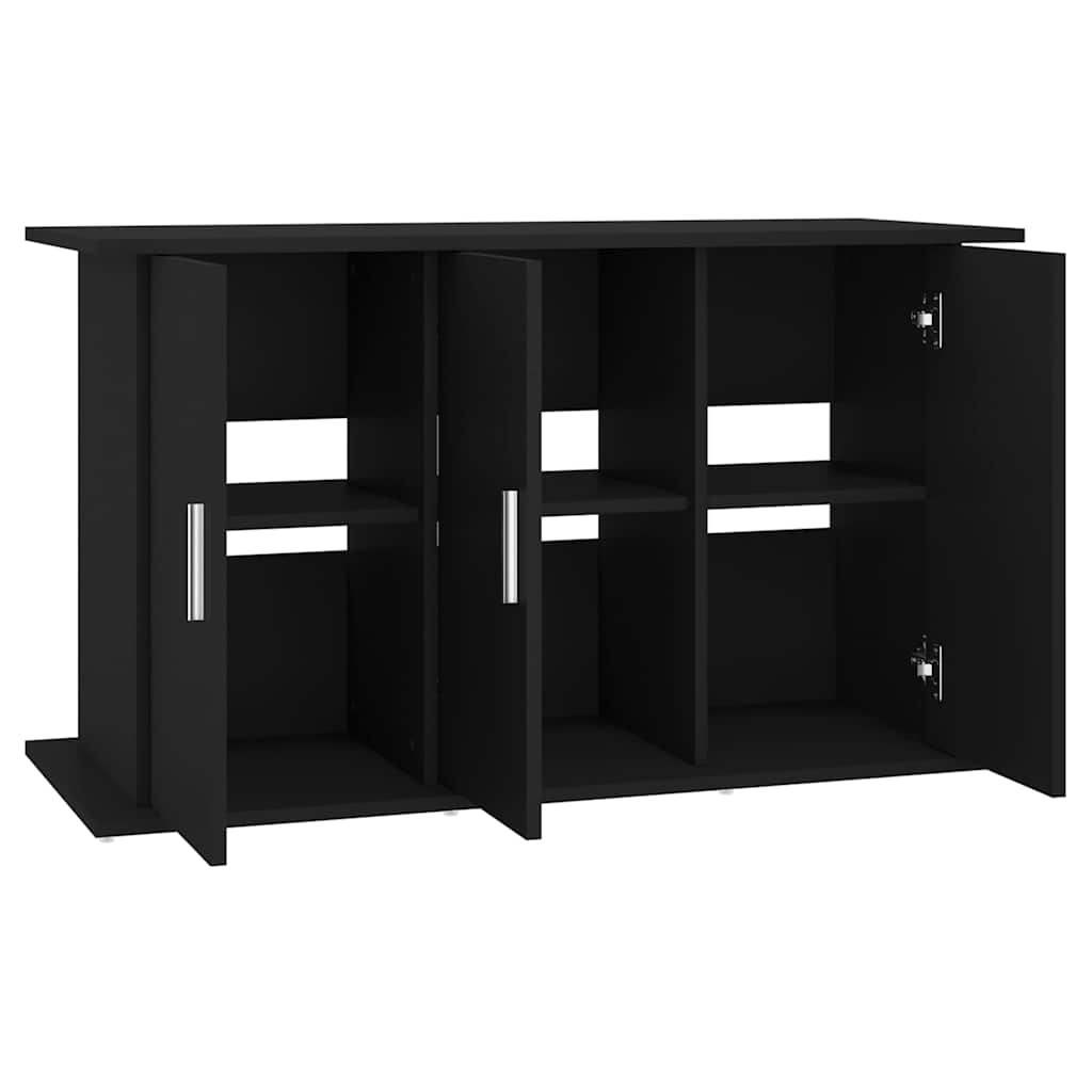 Table d'aquarium en bois composite - noir, 101 x 41 x 58 cm - number 7.