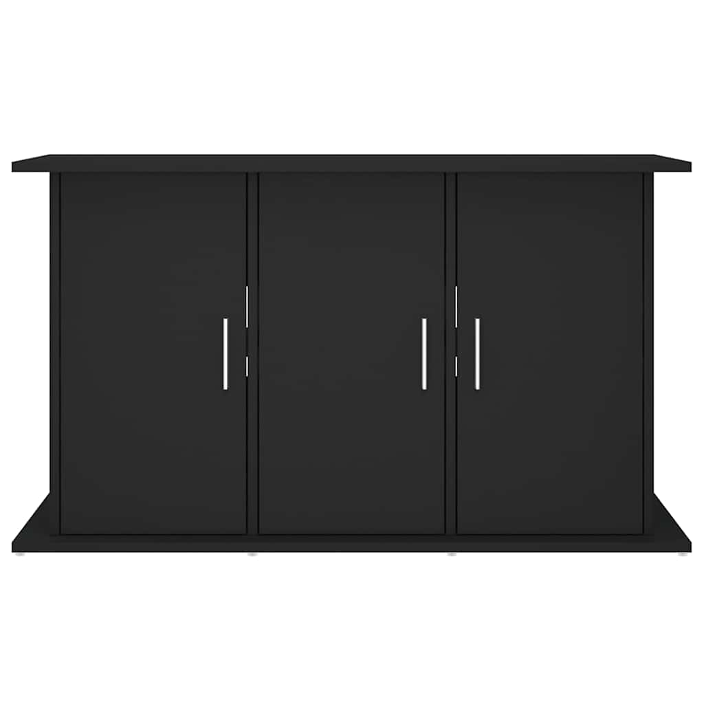 Table d'aquarium en bois composite - noir, 101 x 41 x 58 cm - number 6.