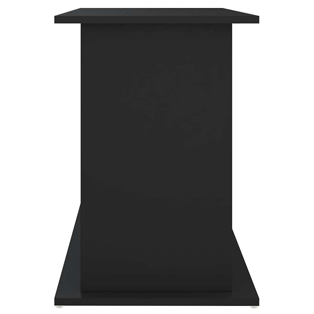 Table d'aquarium en bois composite - noir, 101 x 41 x 58 cm - number 8.