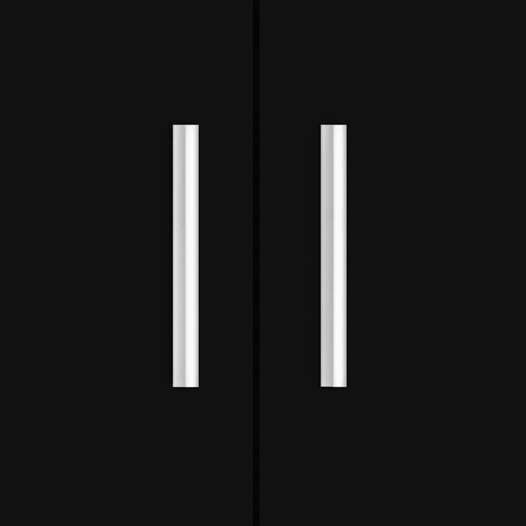 Table d'aquarium en bois composite - noir, 101 x 41 x 58 cm - number 10.