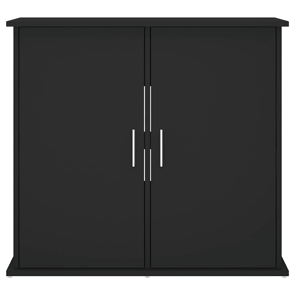 Table d'aquarium en bois d'ingénierie - noir, 81 x 36 x 73 cm - number 5.
