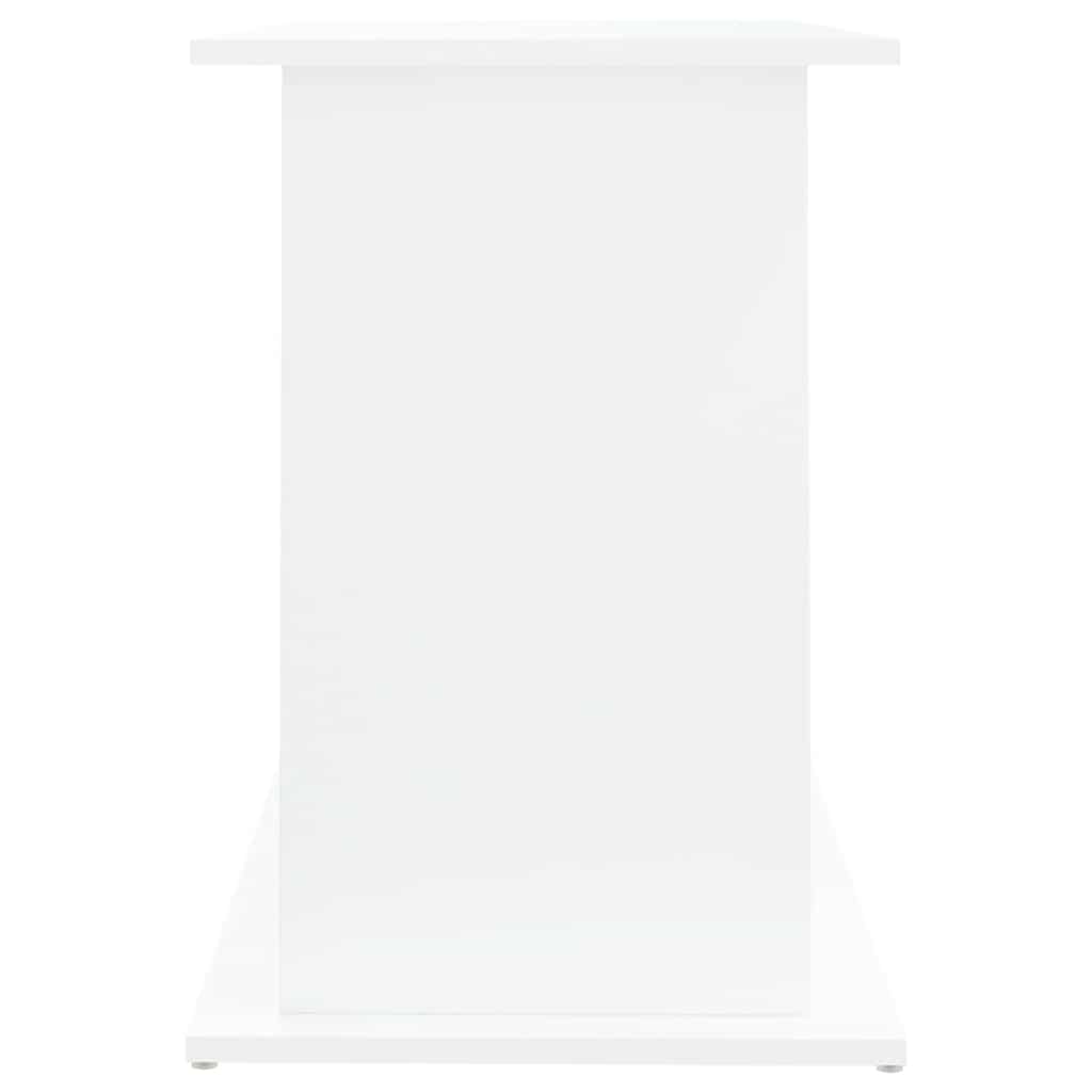 Table d'aquarium en bois composite - blanc, 101 x 41 x 58 cm - number 7.
