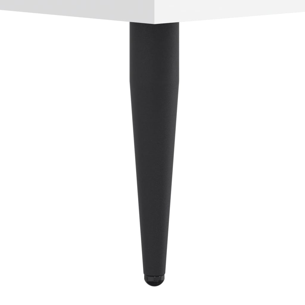 Skoreol 60x35x105 cm konstrueret træ hvid - number 10.