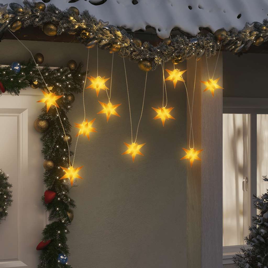 Decorazione natalizia con 10 led 10 cm - giallo, 1 - number 1.