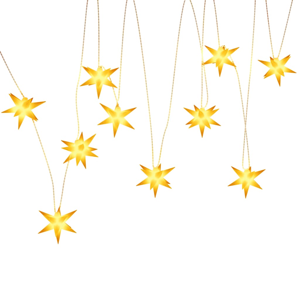 Decorazione natalizia con 10 led 10 cm - giallo, 1 - number 5.
