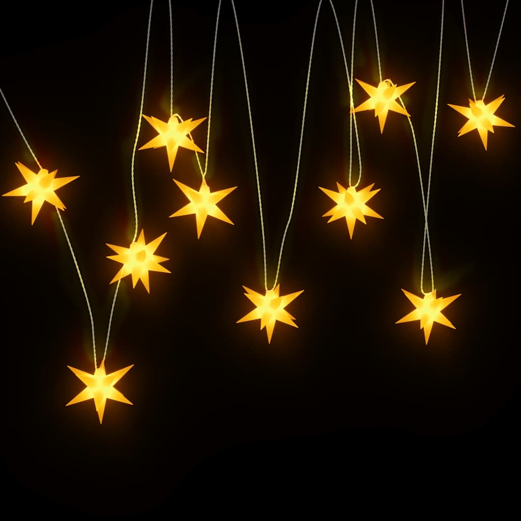 Decorazione natalizia con 10 led 10 cm - giallo, 1 - number 4.