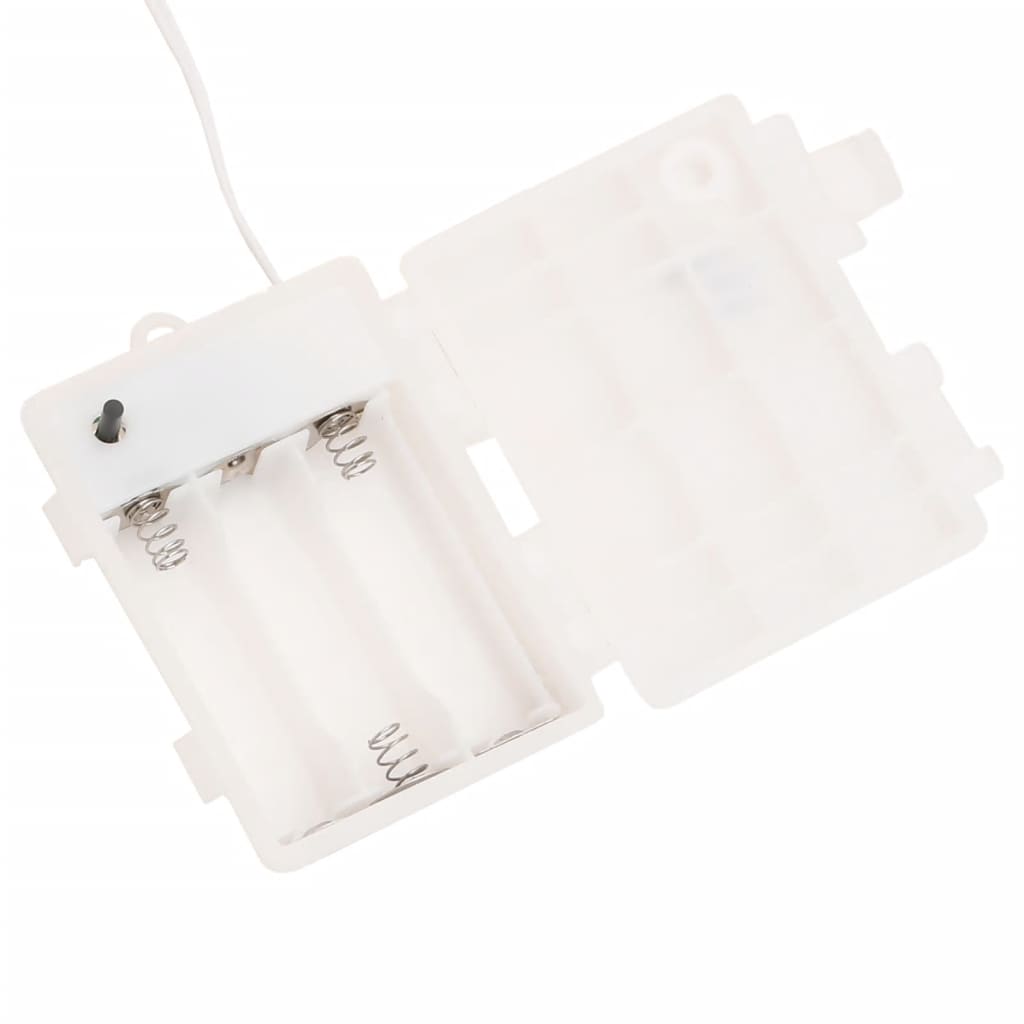 Juledekoration med led-lys 3 stk. foldbar rød - number 9.