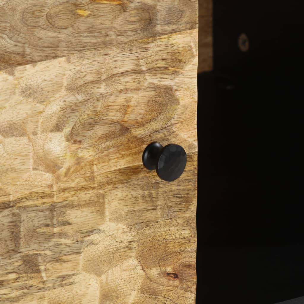 Stolik kawowy 80x50x40 cm - kolor naturalny, 1, lite drewno mango - number 8.