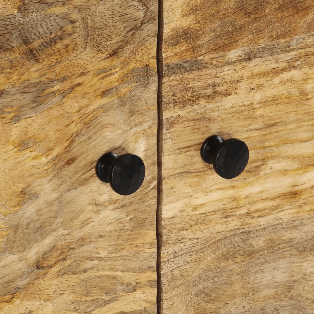 Stolik kawowy 80x50x40 cm - kolor naturalny, 1, lite drewno mango - number 7.