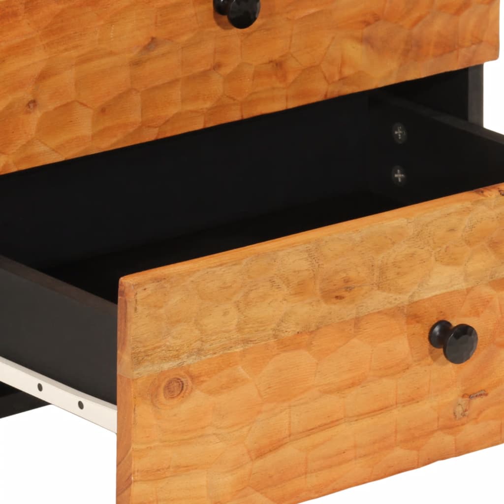 Stolik nocny 50x33x60 cm lite drewno akacjowe - number 9.