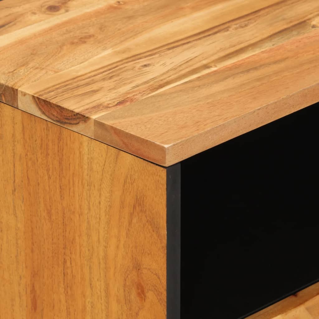 Stolik nocny 50x33x60 cm lite drewno akacjowe - number 8.