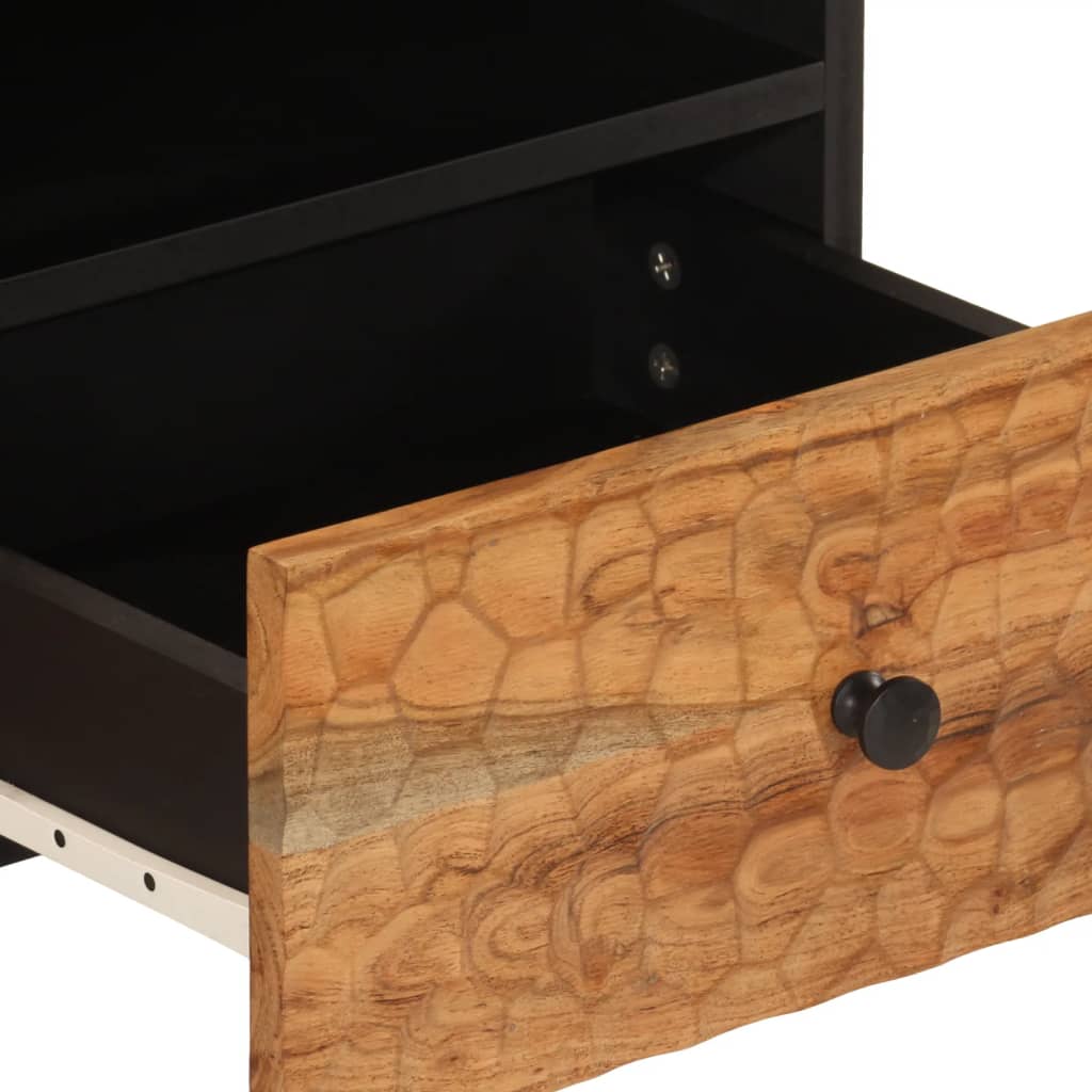 Stolić 80x54x40 cm puno bagremovo drvo - number 9.