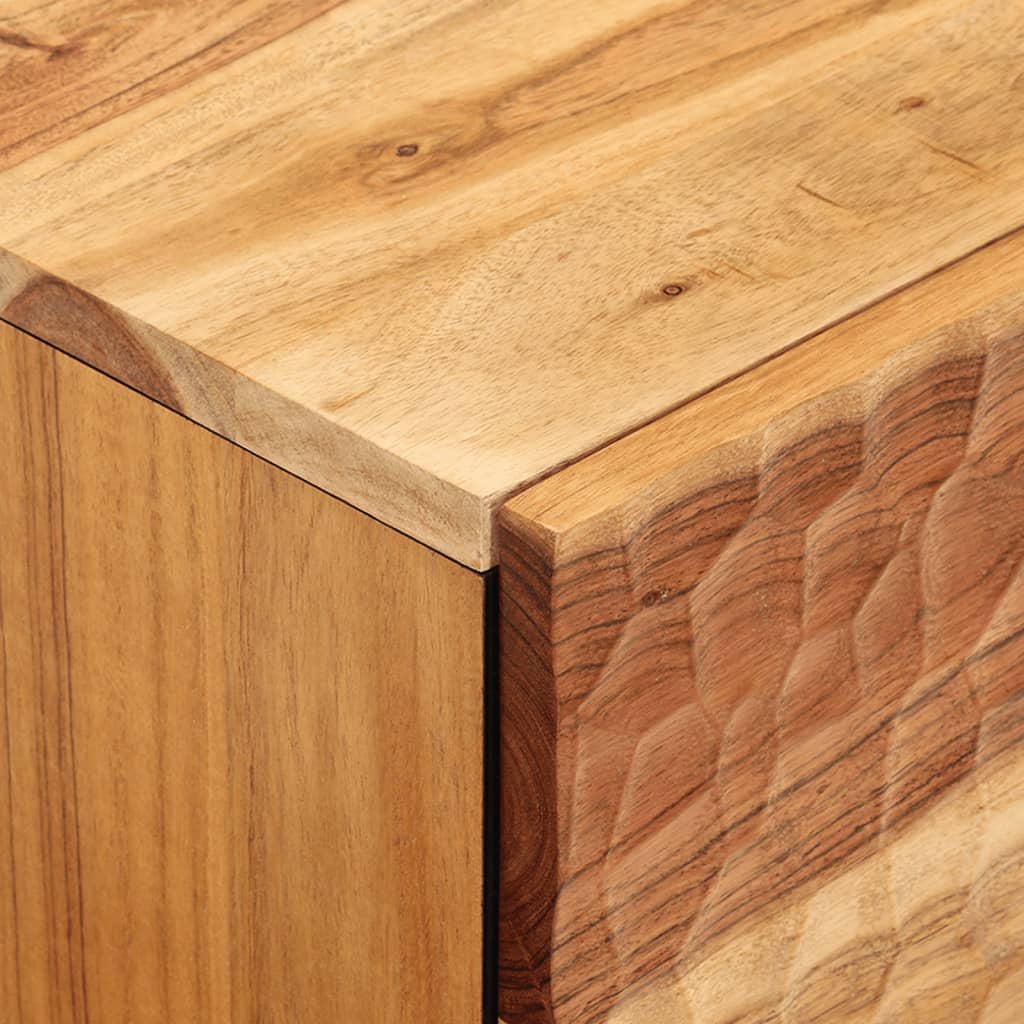 Stoliki nocne 2 szt. 40x33x46 cm lite drewno akacjowe - number 9.