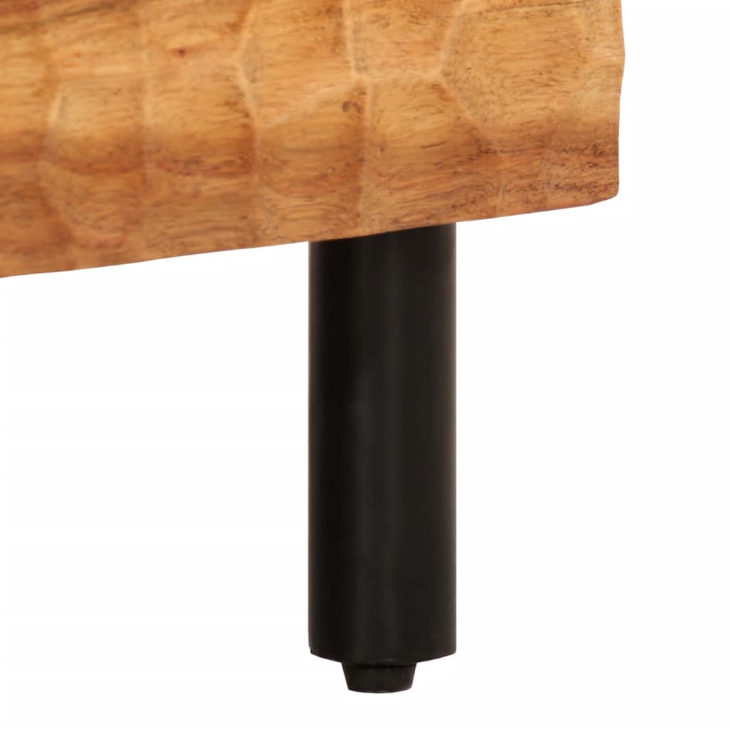 Tv-bord 70x33x46 cm - naturfarge, 1, heltre akasie - number 10.