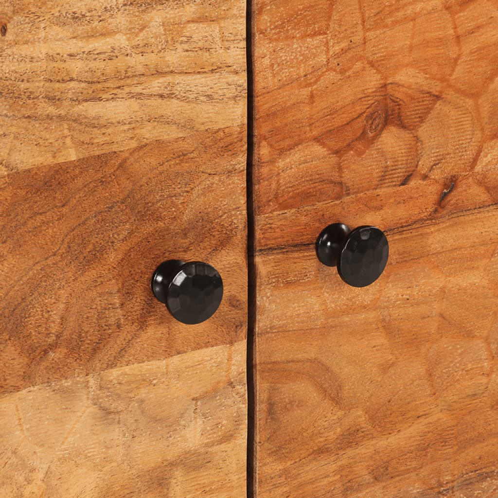 Stolić 80x50x40 cm puno bagremovo drvo - number 9.