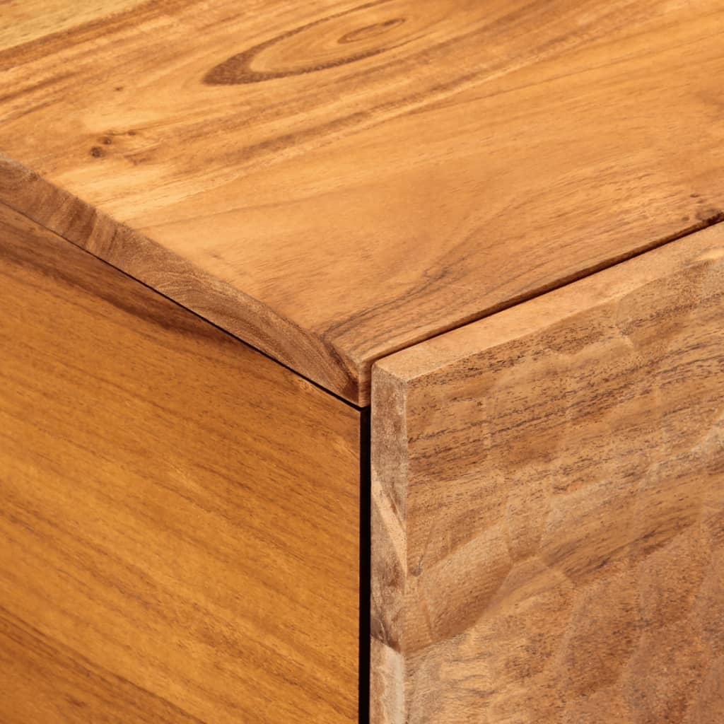 Stolić 80x50x40 cm puno bagremovo drvo - number 8.