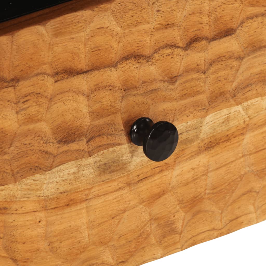 Noćni ormarić 40x33x46 cm puno bagremovo drvo - number 9.