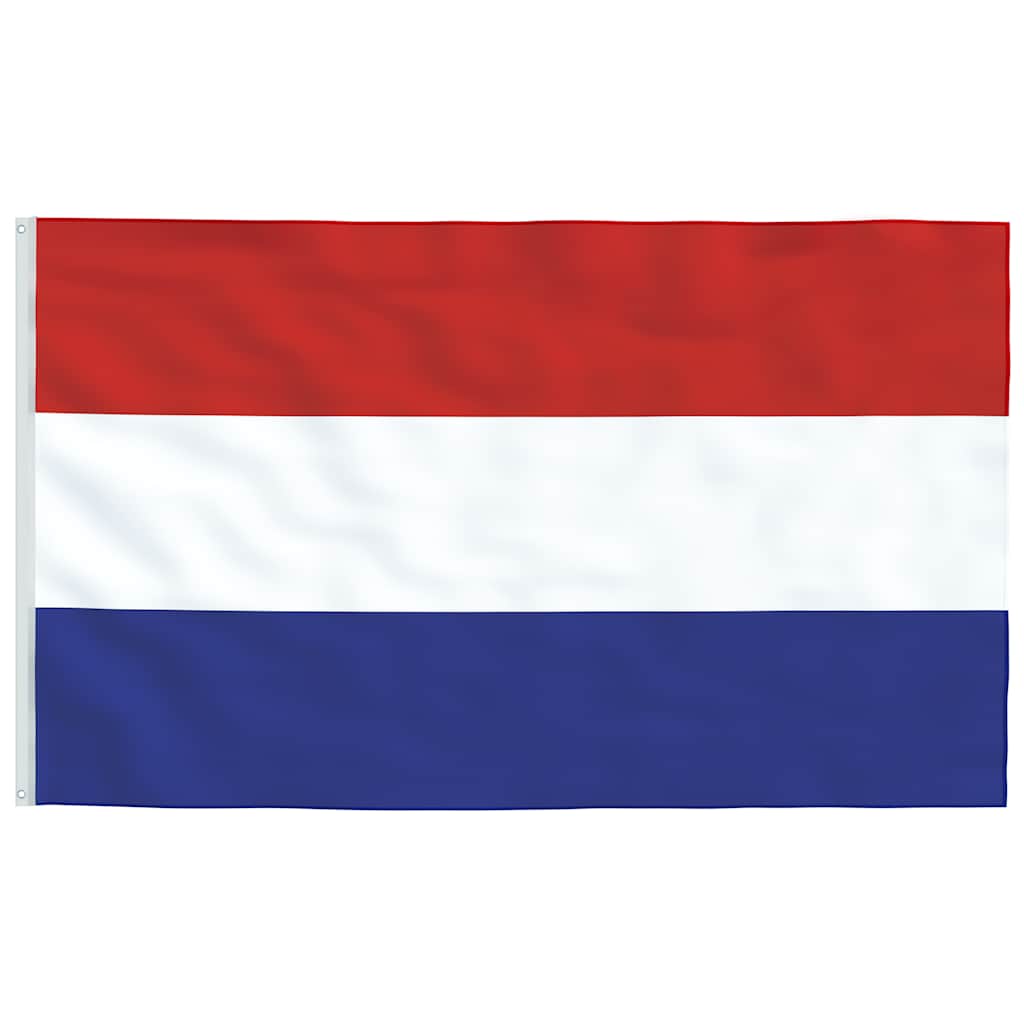 Drapeau des pays-bas et mât de drapeau 6,23 m en aluminium - number 4.