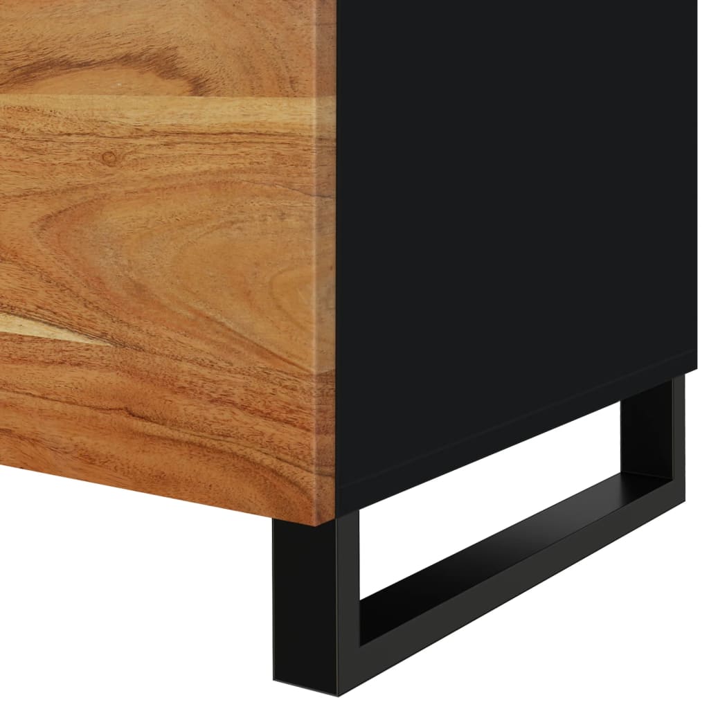 Stolić za kavu 80x50x40 cm masivno obrađeno drvo mango - number 8.