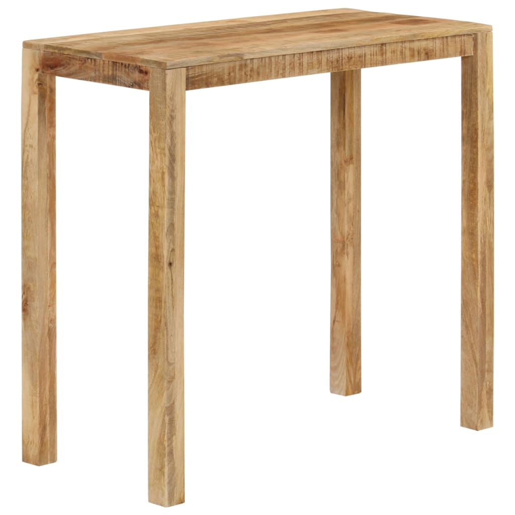 Barbord 112x55x108 cm massivt mangotræ - number 12.