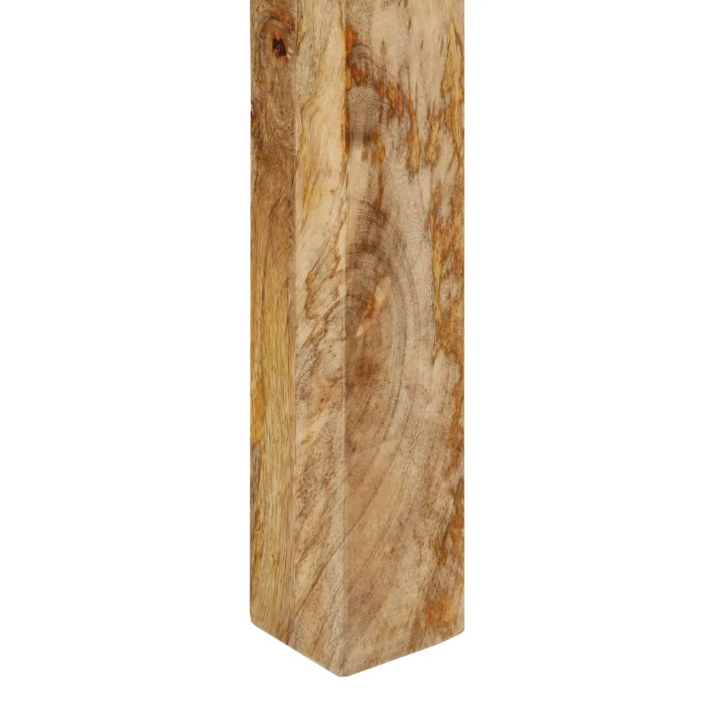 Barbord 112x55x108 cm massivt mangotræ - number 6.