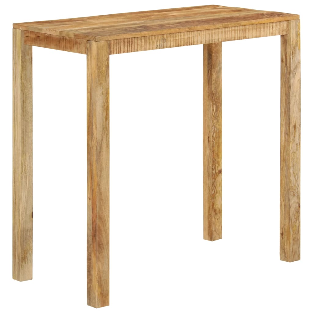 Barbord 112x55x108 cm massivt mangotræ - number 10.