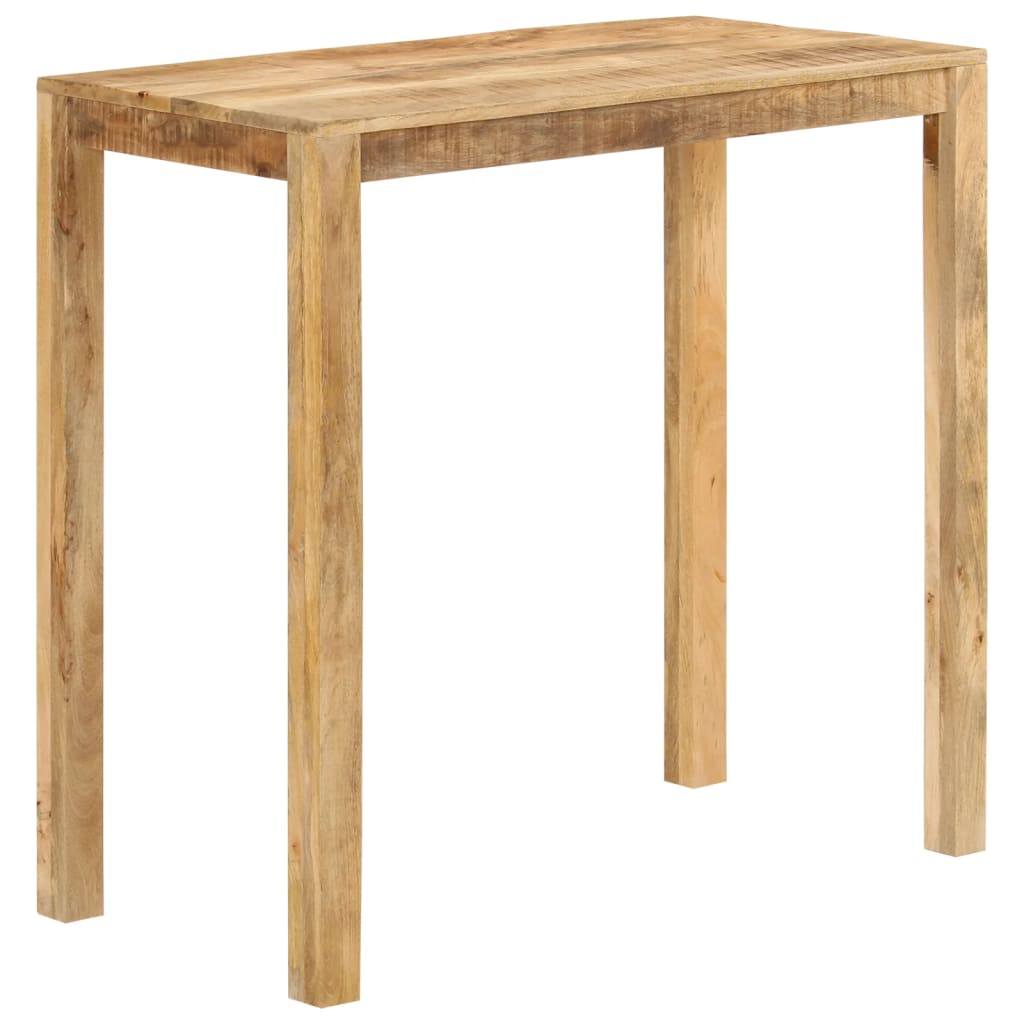 Barbord 112x55x108 cm massivt mangotræ - number 9.