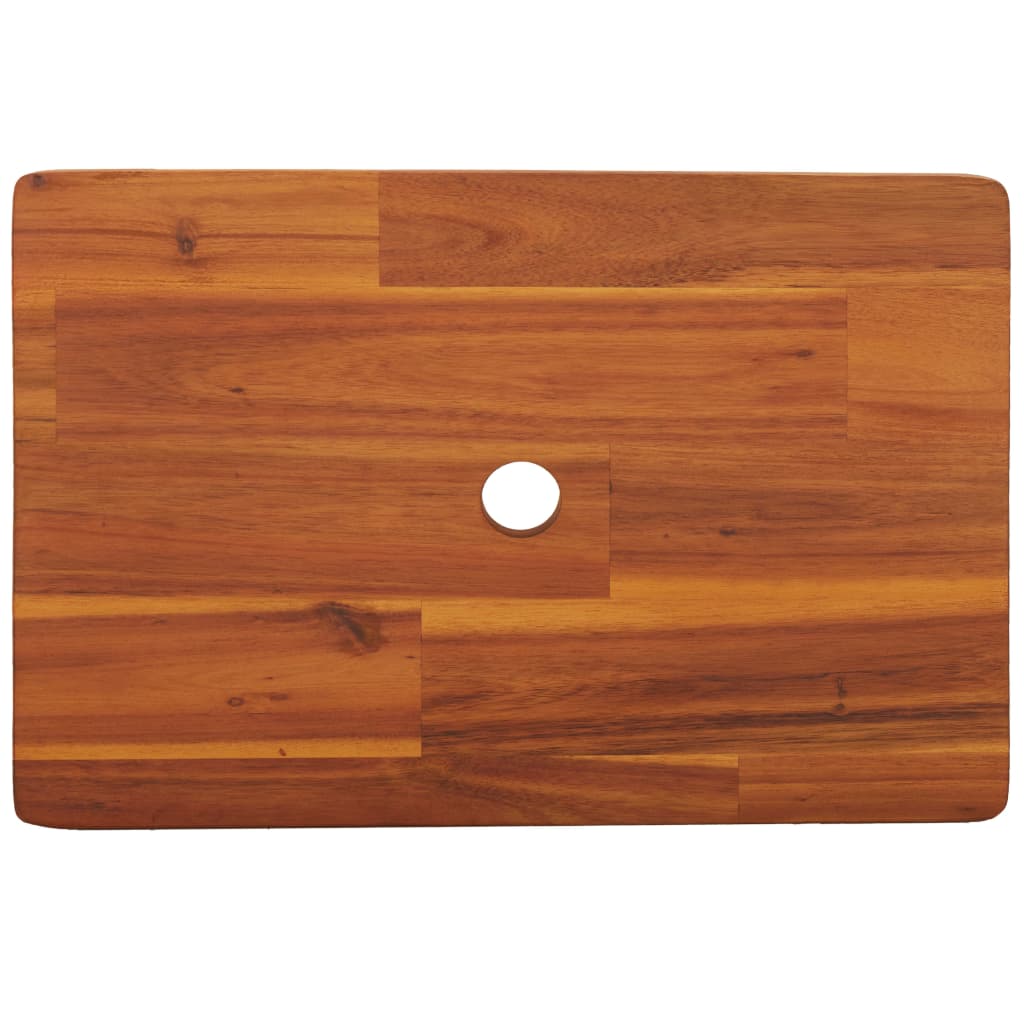 Trinnkrakk 38x26x22 cm heltre akasietre - number 6.