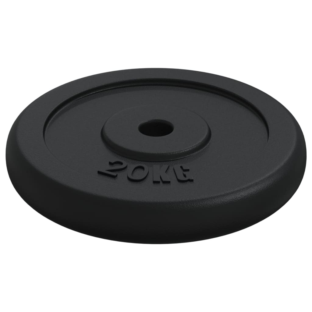 Weegplaat 40 kg gietijzer - number 3.