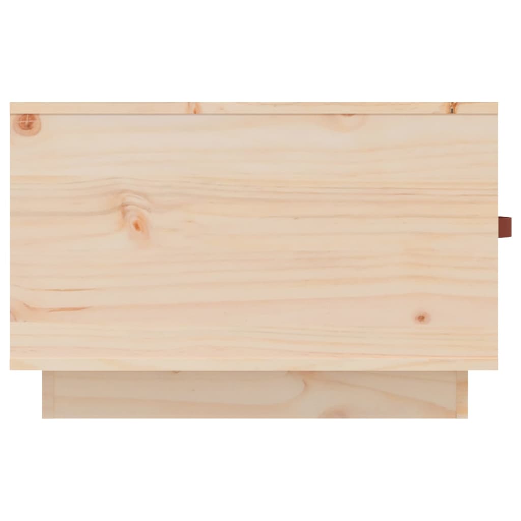 Sofabord 60x53x35 cm massivt fyrretræ - naturfarvet, 1 - number 8.