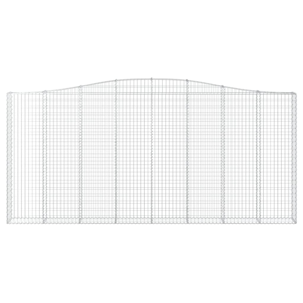 Pc zakřivené koše gabion. galvanizované železo - number 4.