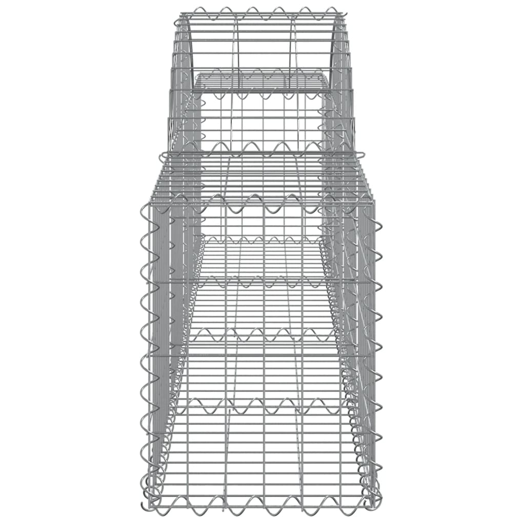Zakrivljeni gabion basket pcs. galvanizirano željezo - 200 x 30 x 40/60 cm, 6 - number 5.