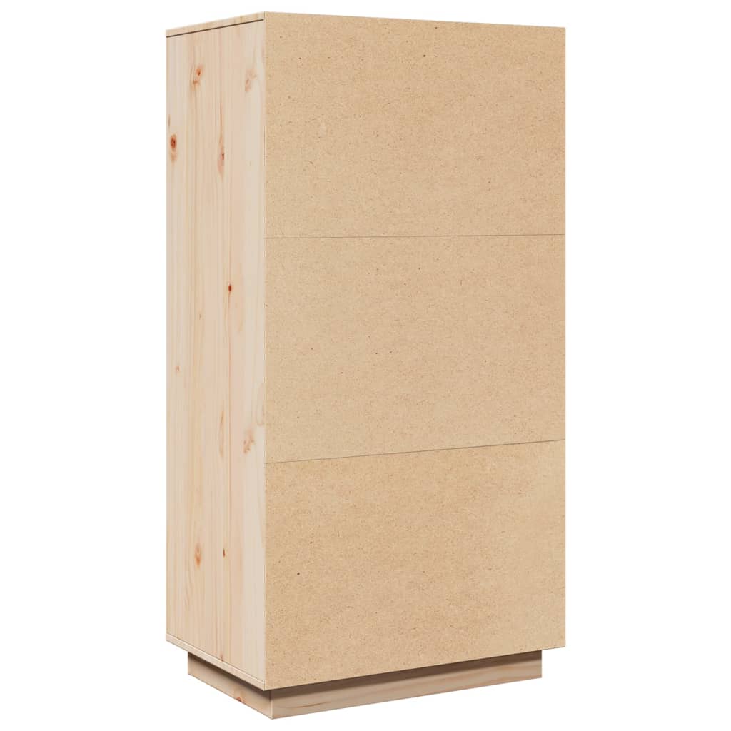 Højskab 60x40x116,5 cm massivt fyrretræ - naturfarvet, 1 - number 7.