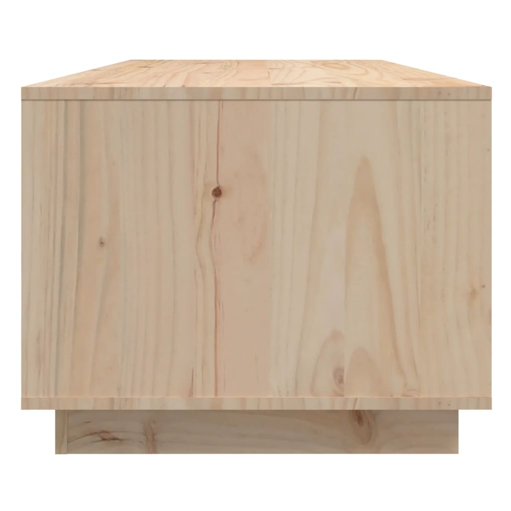 Sofabord 110x50x40 cm massivt fyrretræ - naturfarvet, 1 - number 7.