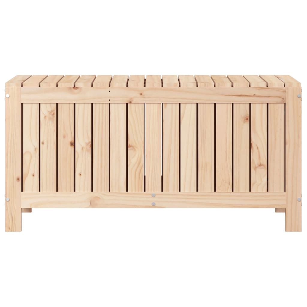 Havekasse 108x42,5x54 cm massivt fyrretræ - fyrretræ naturlig, 108 x 42.5 x 54 cm - number 6.