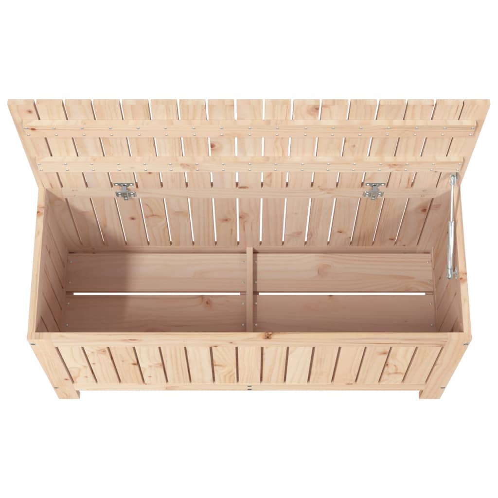 Havekasse 108x42,5x54 cm massivt fyrretræ - fyrretræ naturlig, 108 x 42.5 x 54 cm - number 8.