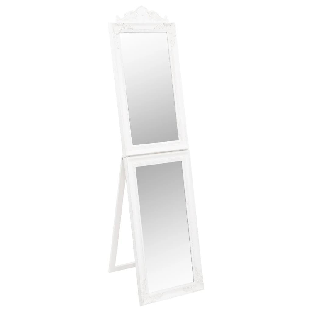 Freestanding mirror 40x160 cm - white, 40 x 6.5 x 160 cm, 1 - number 2.