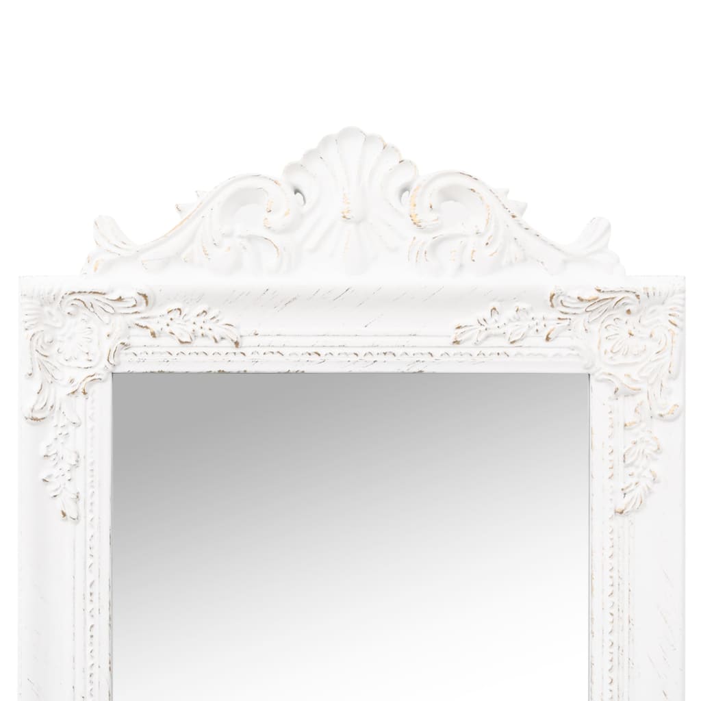 Freestanding mirror 40x160 cm - white, 40 x 6.5 x 160 cm, 1 - number 5.
