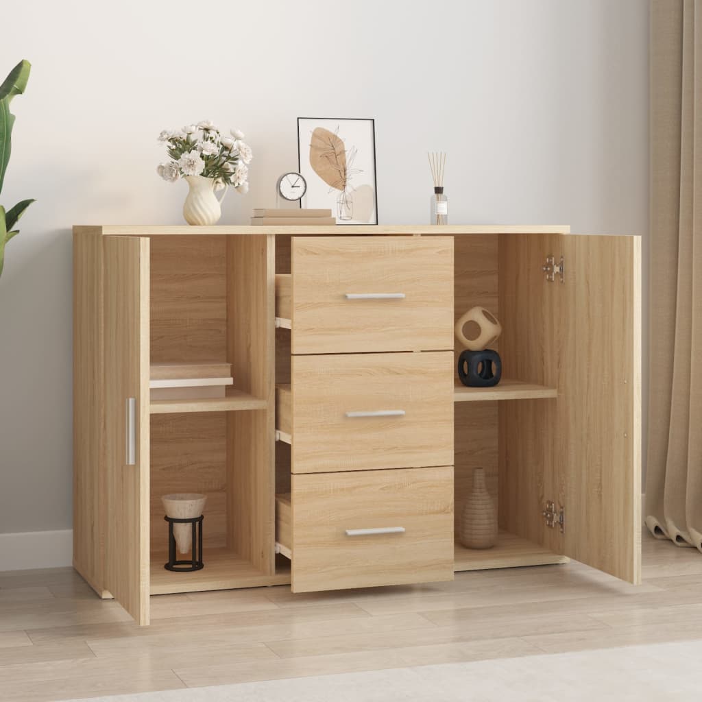 Sideboard 91x29.5x65 cm constructed wood - sonoma -eg, 1 - number 3.