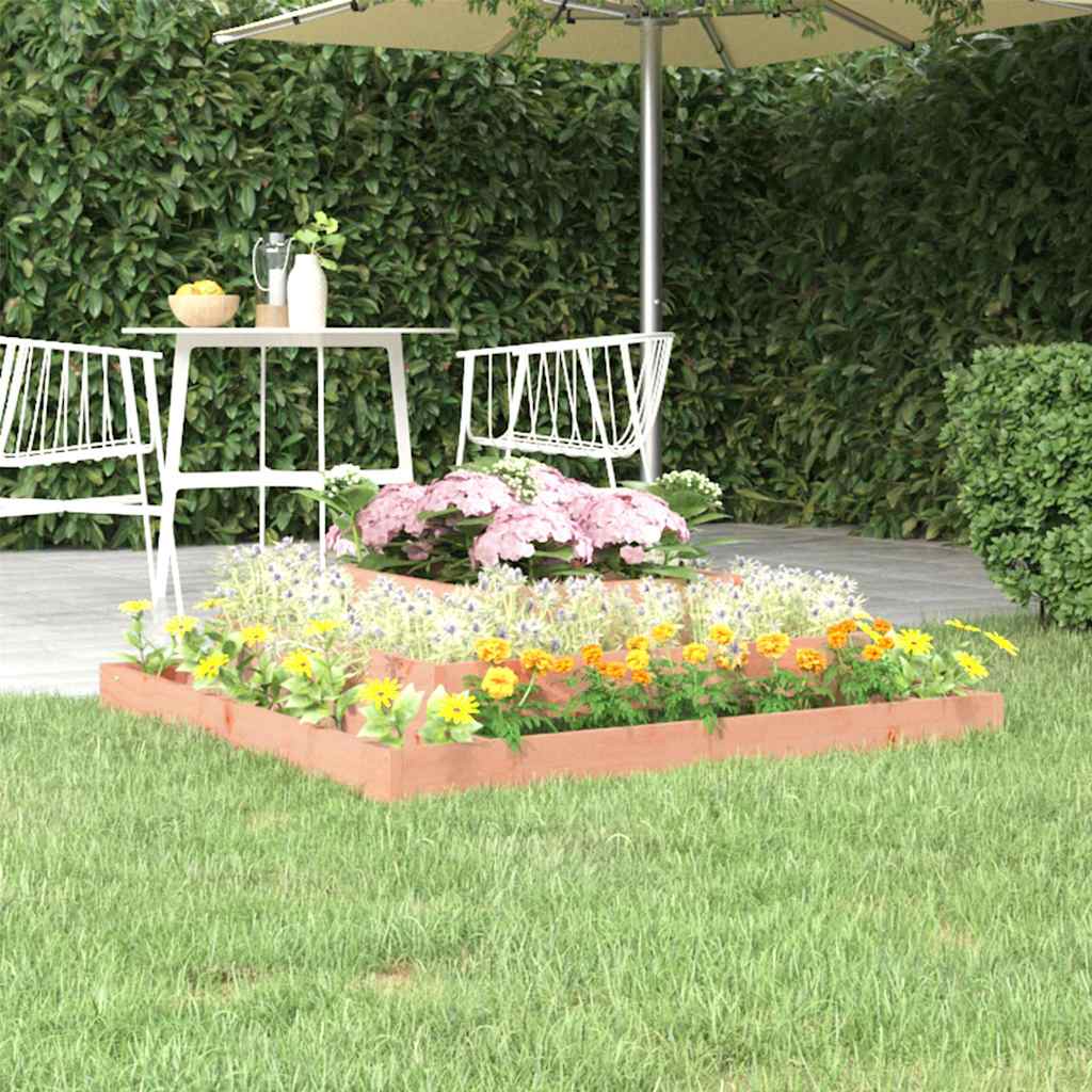 Biljna kutija 110x110x27 cm čvrsta douglas jelka - number 1.