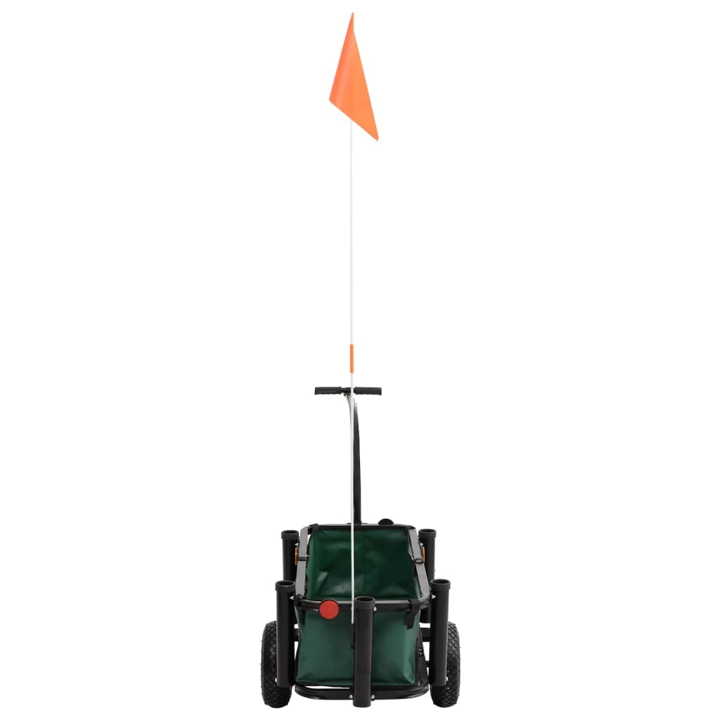 Wózek wędkarski z workiem stalowy czarny - number 4.