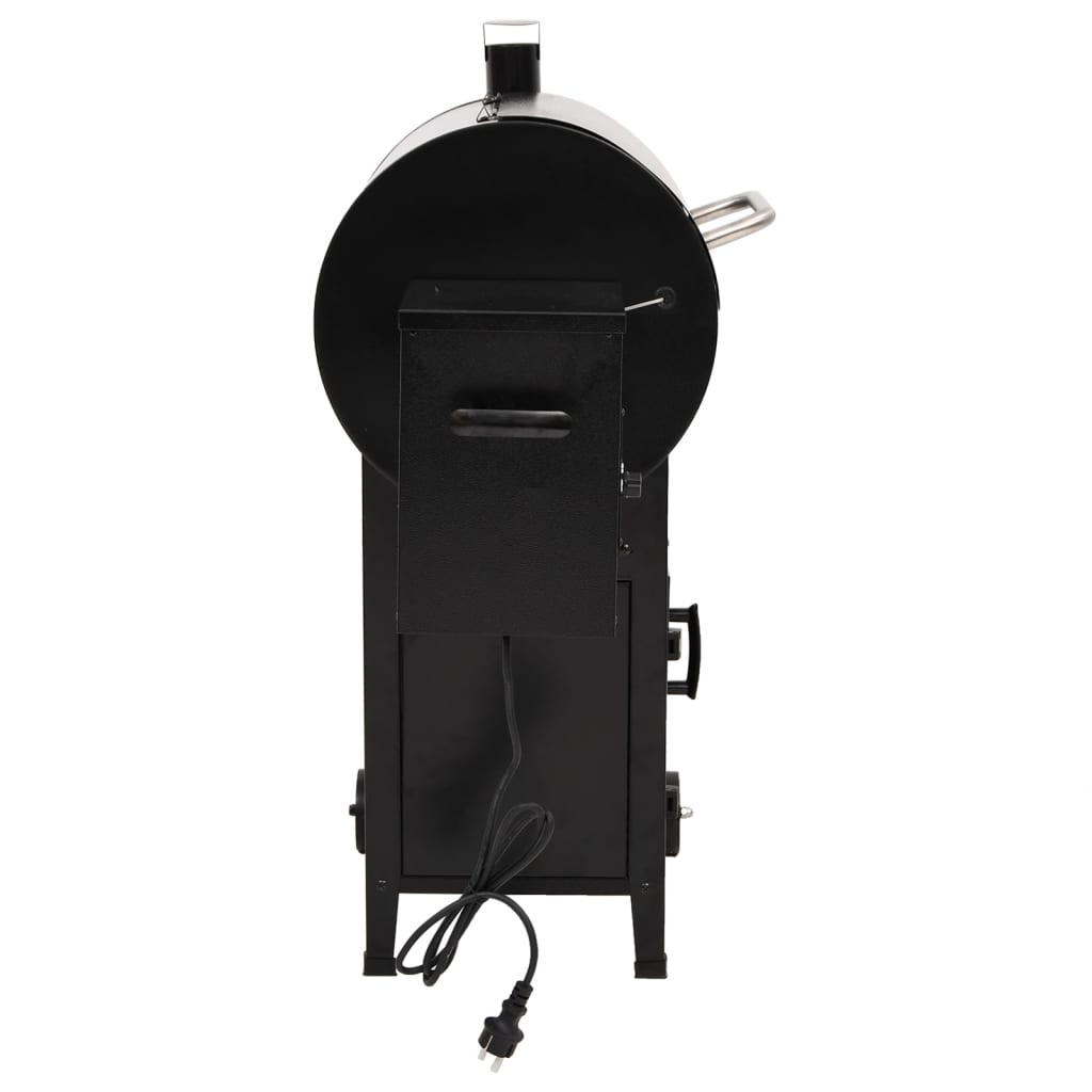 Pellet grill with chimney 104 cm iron black - number 6.