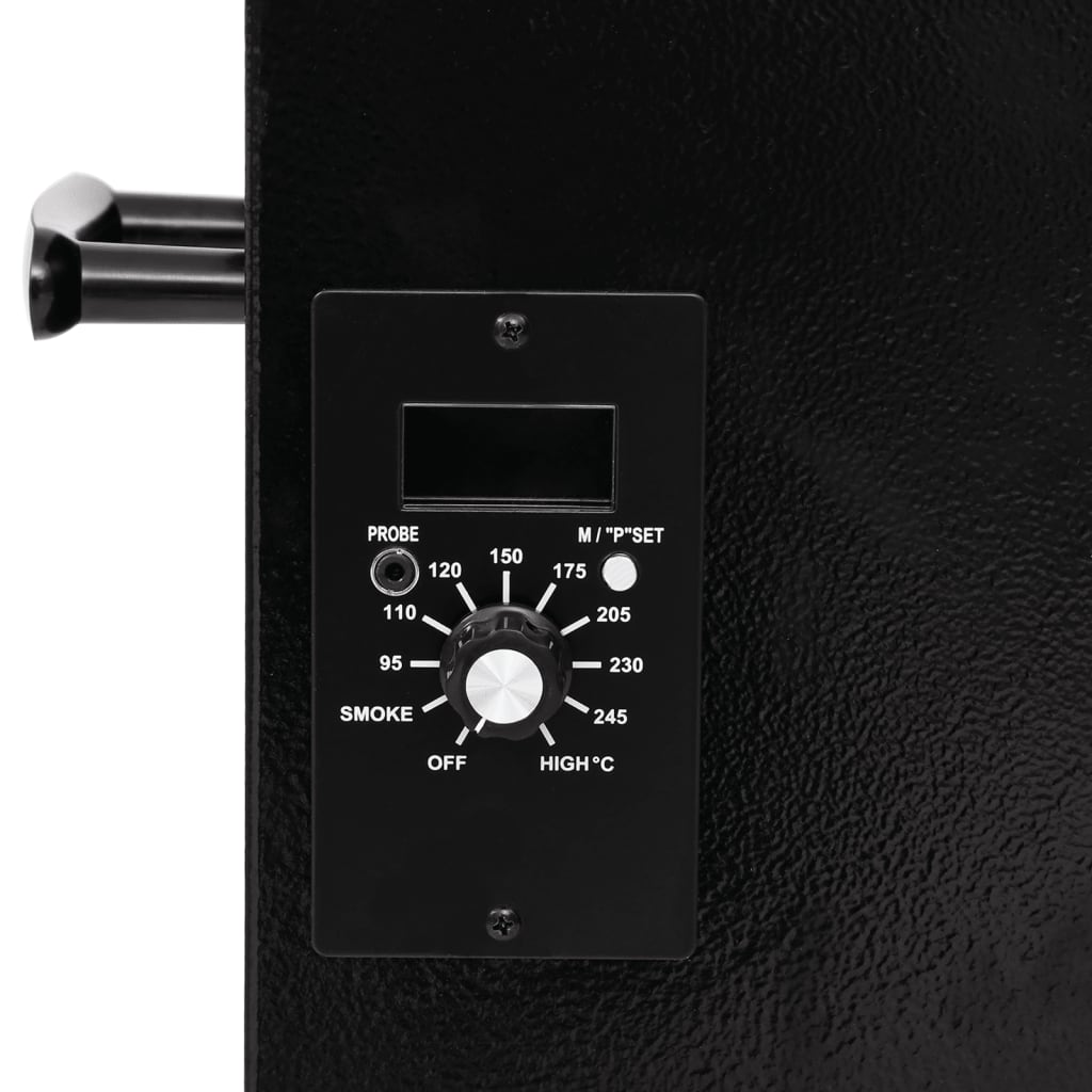 Pillegrill med bundhylde 94 cm jern sort - number 7.